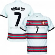 Günstige Portugal 2021 Cristiano Ronaldo 7 Fußballtrikots Auswärtstrikot..